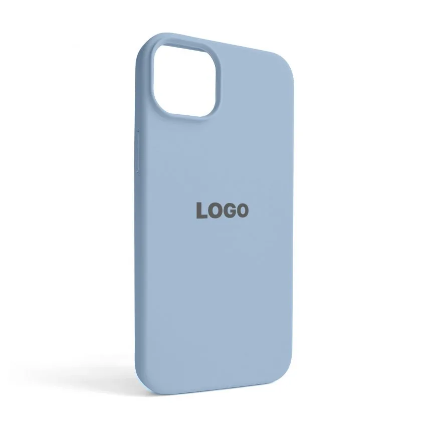 Чохол Silicone Case для Apple iPhone 14 Plus силіконовий блакитний