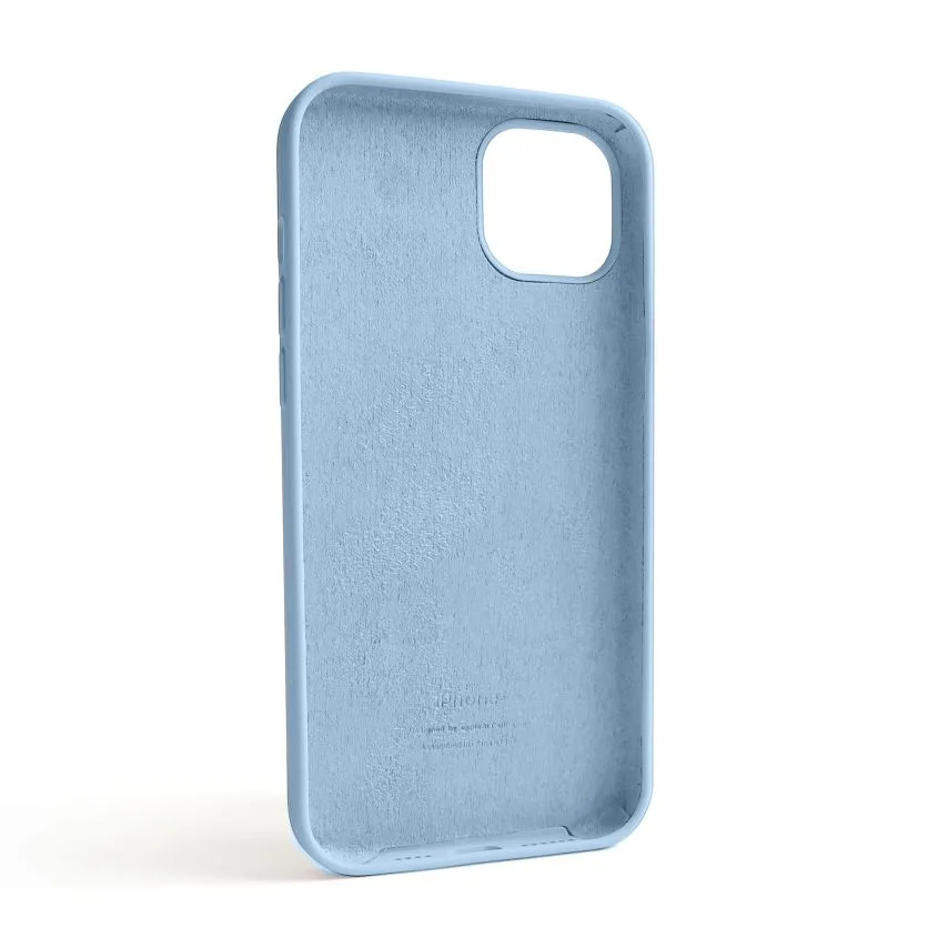 Чохол Silicone Case для Apple iPhone 14 Plus силіконовий блакитний