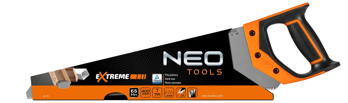 Пила для дерева Neo Tools, 400мм, 7TPI