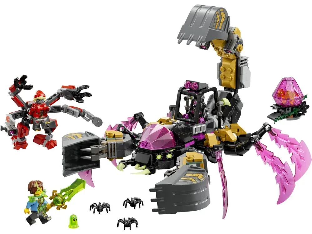 Конструктор LEGO DREAMZzz  Кошмарний землекоп-скорпіон