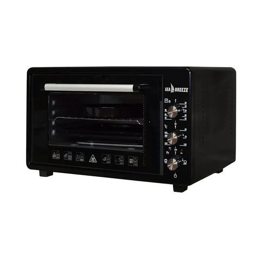 Электрическая печь Sea Breeze SB-0701 38 л 1420 Вт черная оцинкованная сталь