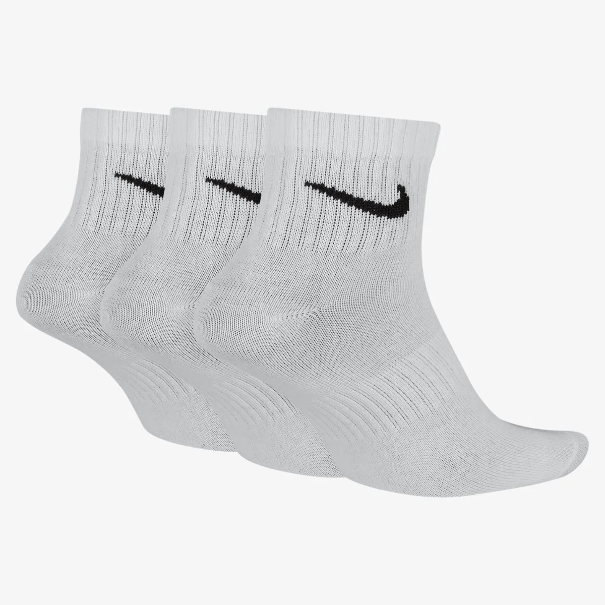 Шкарпетки Nike бавовна 46-50 білий 3 пари