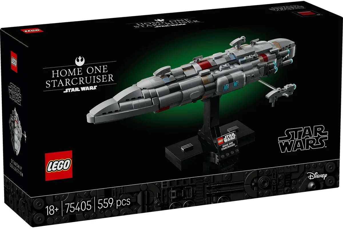 Конструктор LEGO Star Wars космічний транспорт сірий 18+