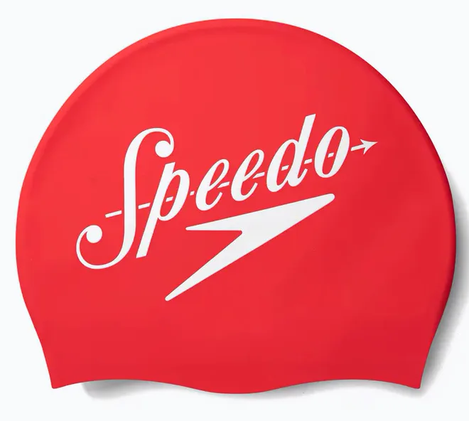 Шапка для плавания SPEEDO силикон OSFM красный белый