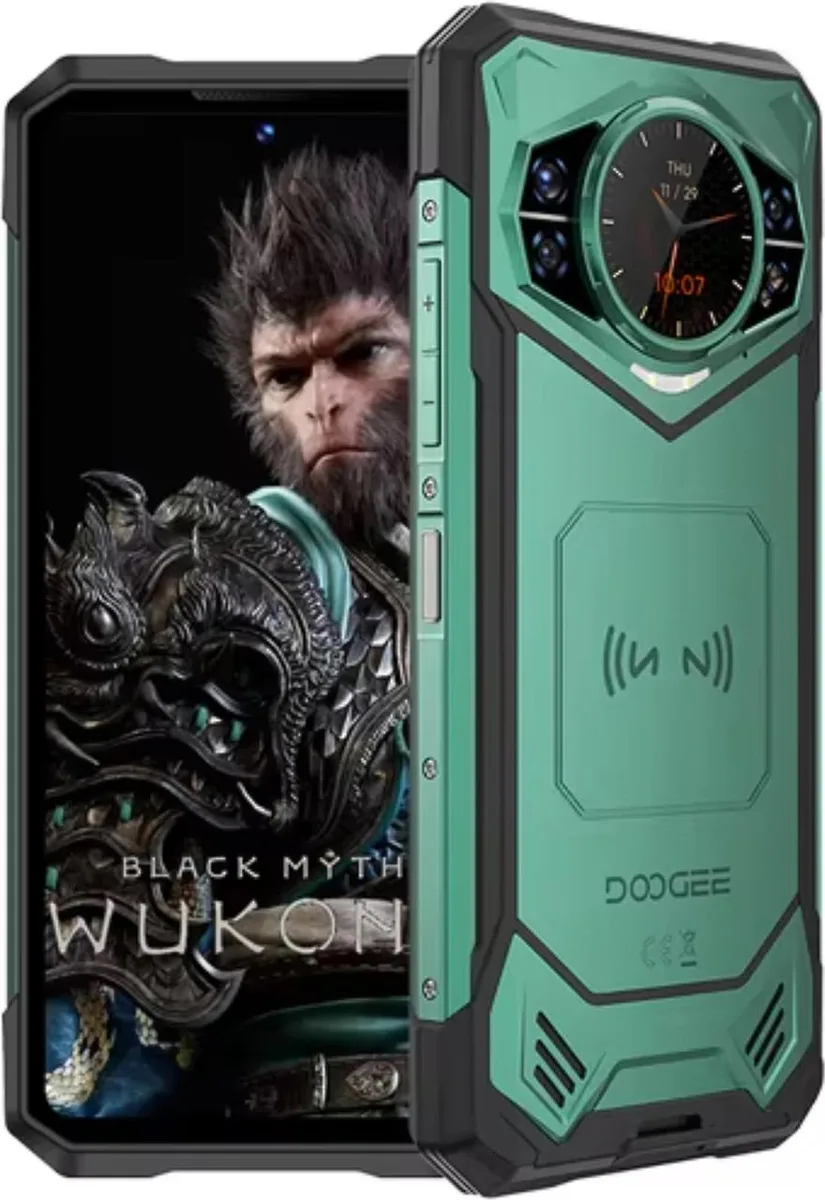Смартфон Doogee 6,72" 12ГБ 512ГБ 2SIM 10100мАгод зелений