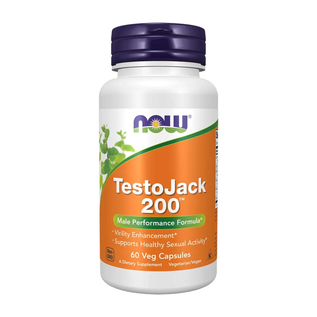 Now Foods TestoJack 200 капсули 60 шт для підтримки тестостерону та енергії