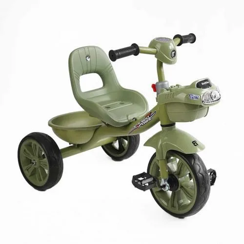 Велосипед 3-х колесный Best Trike для детей с корзиной стальная рама резиновый грипс