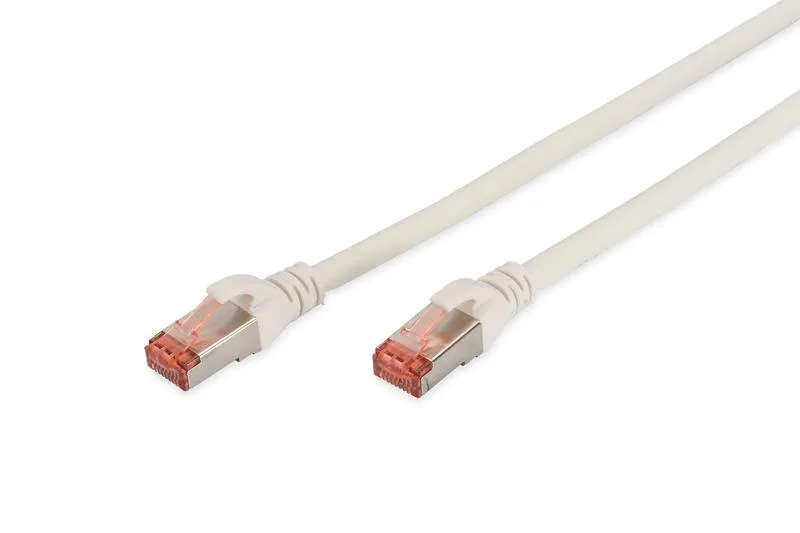 Патч-корд DIGITUS CAT 6 S-FTP, 5м, AWG 27/7, LSZH, білий