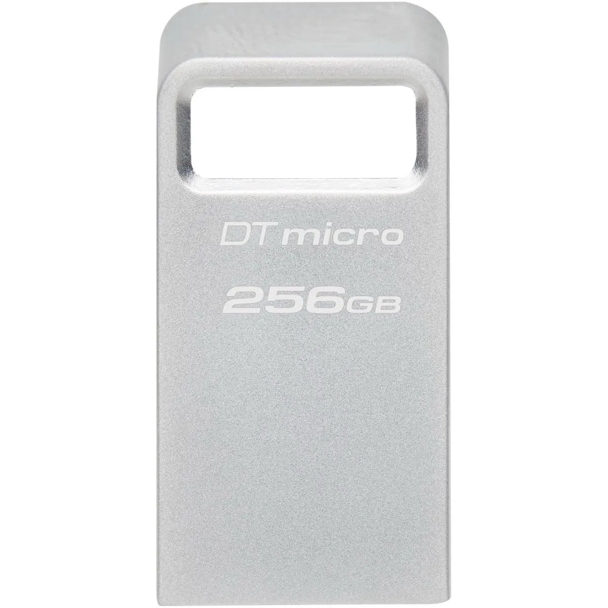 Накопичувач Kingston  256GB USB 3.2 Type-A Gen1 DT Micro R200MB/s Metal