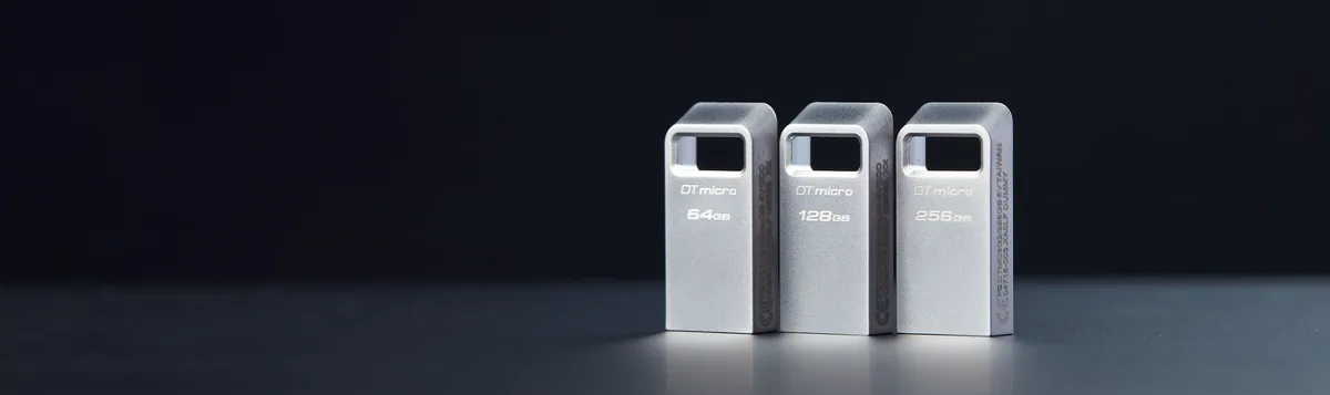 Накопичувач Kingston  256GB USB 3.2 Type-A Gen1 DT Micro R200MB/s Metal