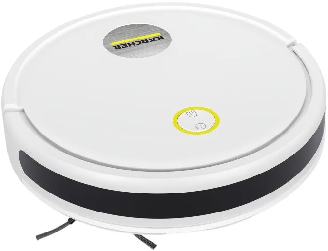 Робот-пилосос Karcher RCV 2 з функцією вологого прибирання, контейнер для пилу - 0.42 л, резервуар для води - 0.25 л, автономна ро