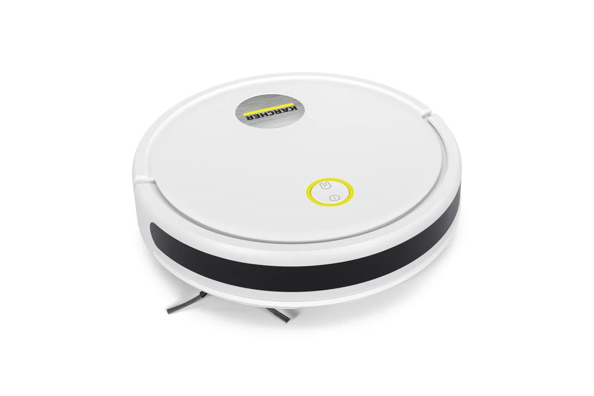 Робот-пилосос Karcher RCV 2 з функцією вологого прибирання, контейнер для пилу - 0.42 л, резервуар для води - 0.25 л, автономна ро