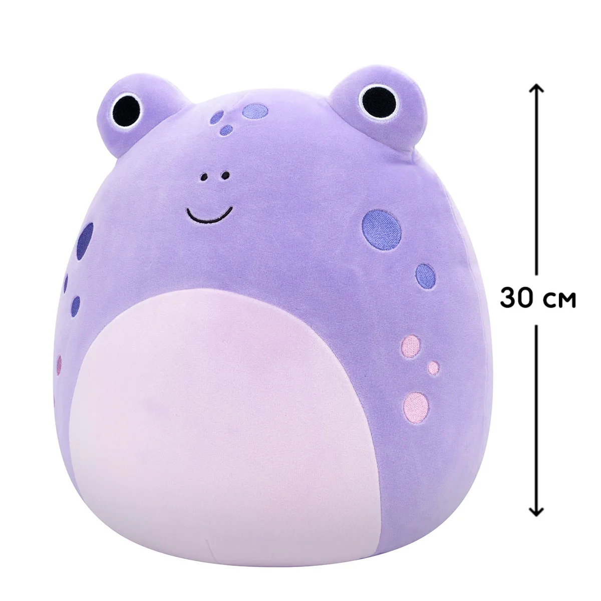 М'яка іграшка Squishmallows поліестер 30 см жабка