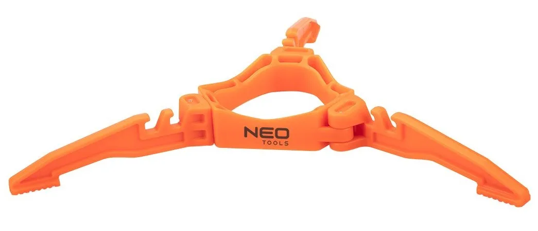 Підставка для газових балонів Neo Tools, 21.5х2.1см, складана, зубчасті ніжки, 0.03кг