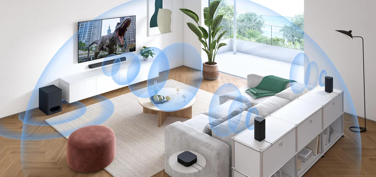 Саундбар Sony HT-S60 1000Вт, 5.1, BT, HDMI-ARC, optical, sub, Dolby Atmos®/DTS:X®