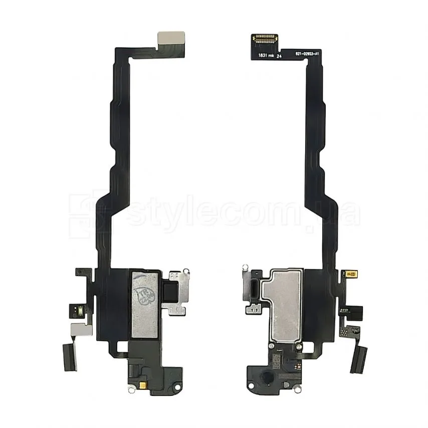 Шлейф High Quality с датчиком приближения и динамиком для iPhone XS Черный