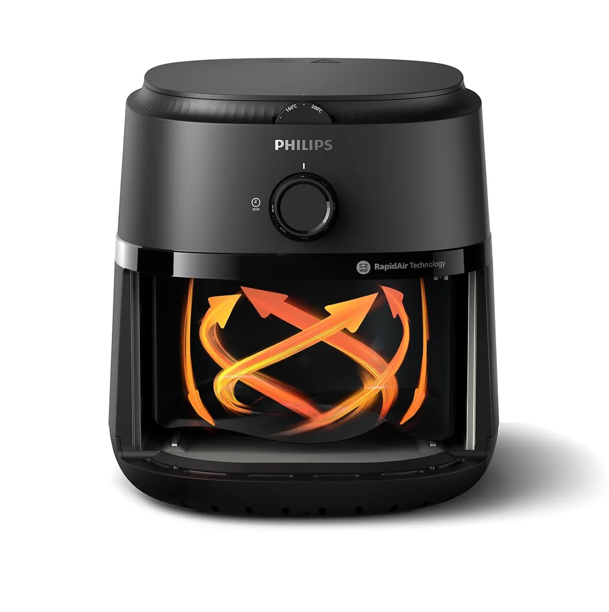 Мультипіч Philips Ovi L, 1500Вт, 4.2л чаша, механічне управління, 12 автоматичних програм, пластиковий корпус, чорний.