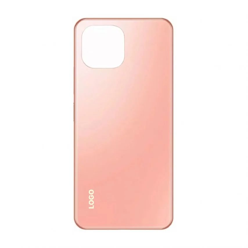Задняя крышка Xiaomi High Quality 11 Lite 5G NE 4G 5G Персиковый розовый
