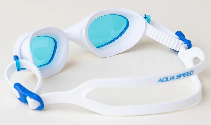Окуляри для плавання Aqua Speed TPE OFSM Білий