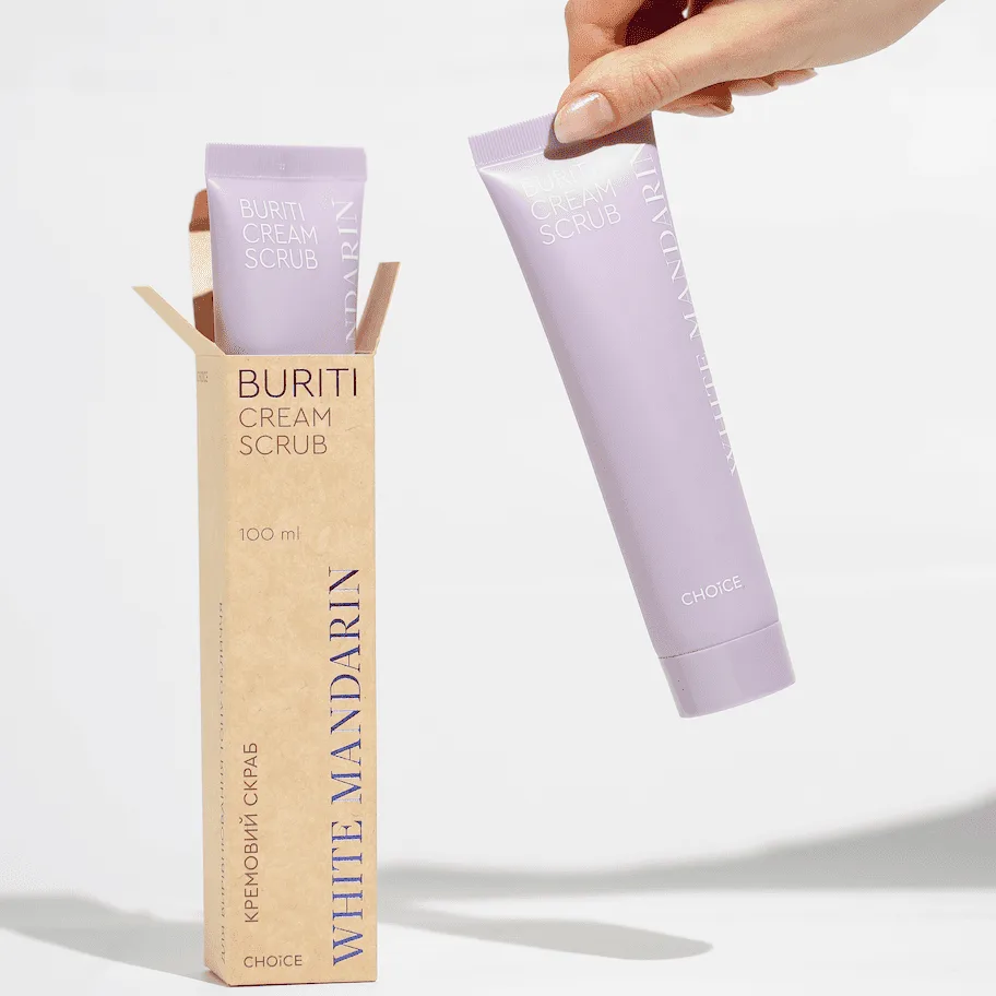Choice Кремовий скраб для обличчя BURITI 100 мл Чойс