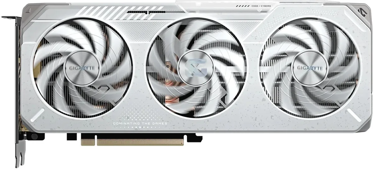 Відеокарта GIGABYTE 16GB GDDR6 PCI-E x16 5.0 біла