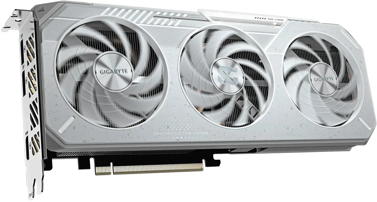 Відеокарта GIGABYTE 16GB GDDR6 PCI-E x16 5.0 біла