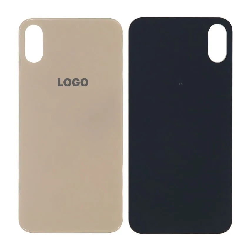 Задня кришка Apple золота Original Quality великий виріз під камеру