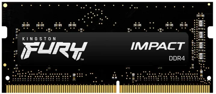 Пам'ять ноутбука Kingston DDR4 64GB SO-DIMM 3200 МГц Чорна KF432S20IBK2/64