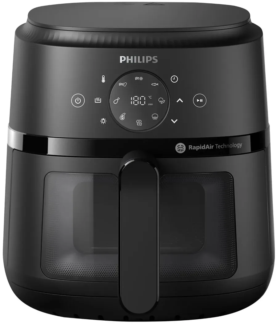 Мультипіч Philips пластик 4,2 л чорна 1500 Вт сенсорне управління 13 програм