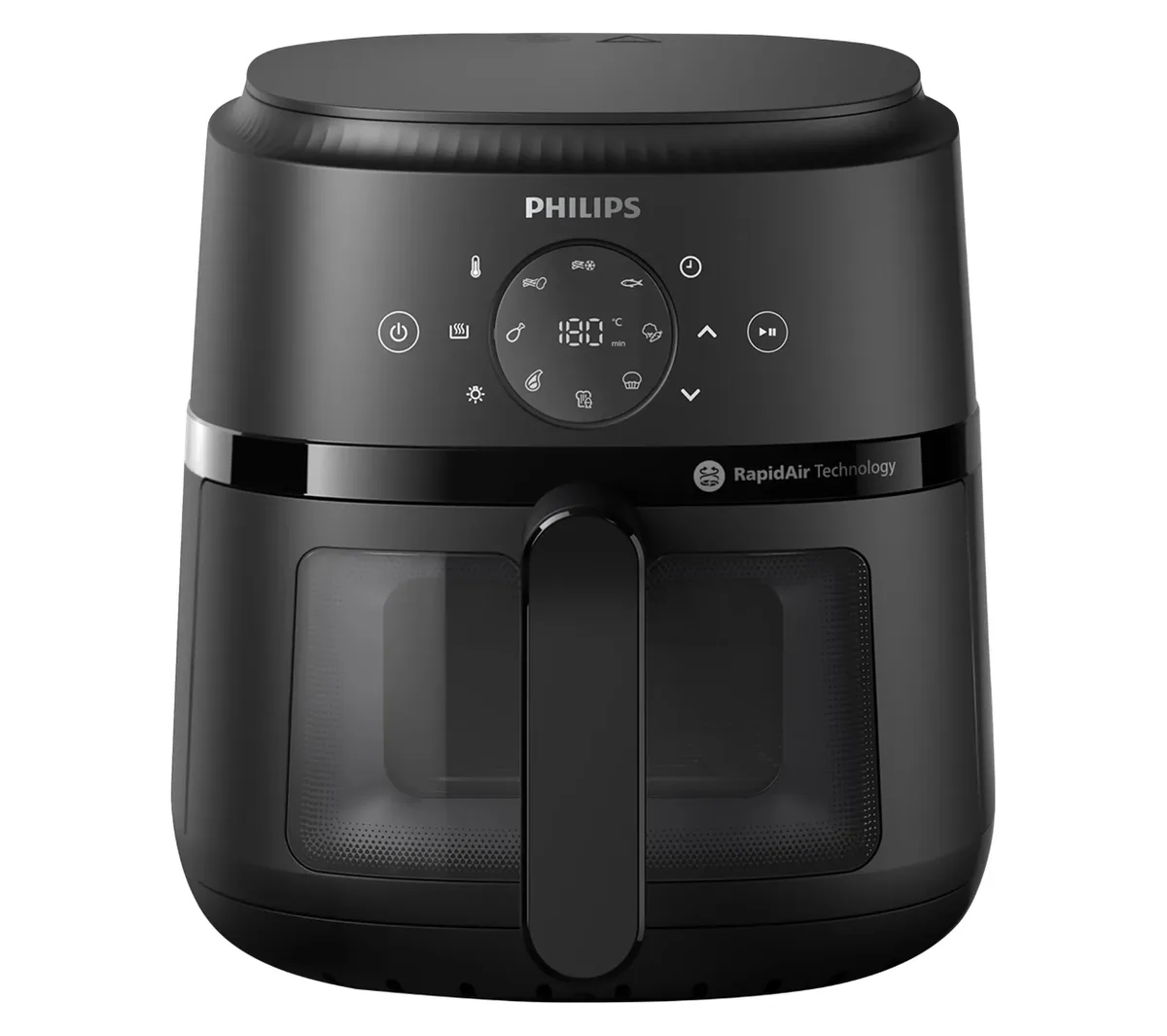 Мультипіч Philips пластик 4,2 л чорна 1500 Вт сенсорне управління 13 програм