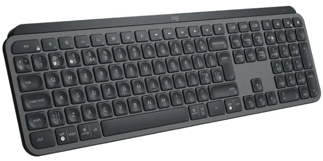 Клавіатура LOGITECH Мембранна Бездротова Bluetooth 430х132х20 мм Сіра