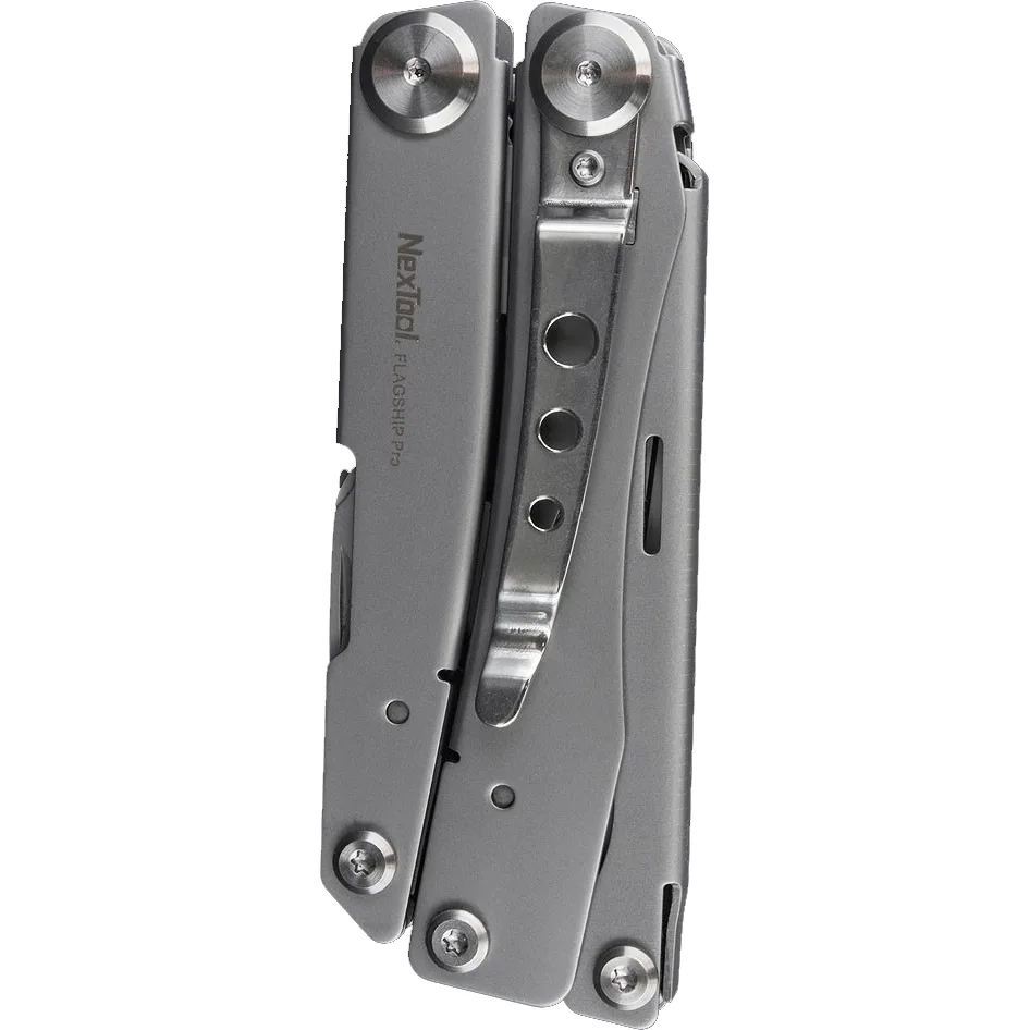 Мультитул NexTool 245 г 11 см сірий сталевий 16 функцій