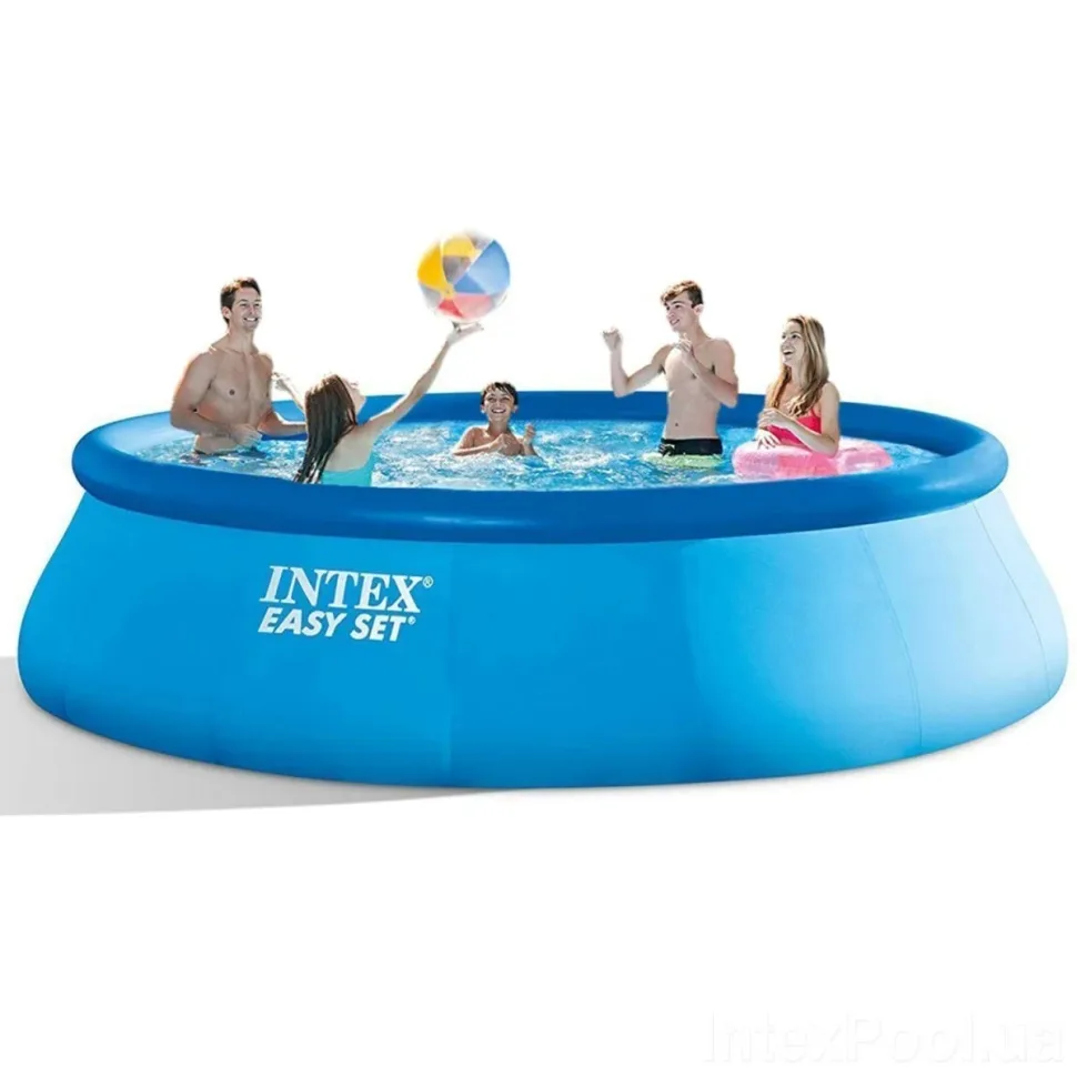 Басейн Intex ПВХ 457х84 см з картриджним фільтром