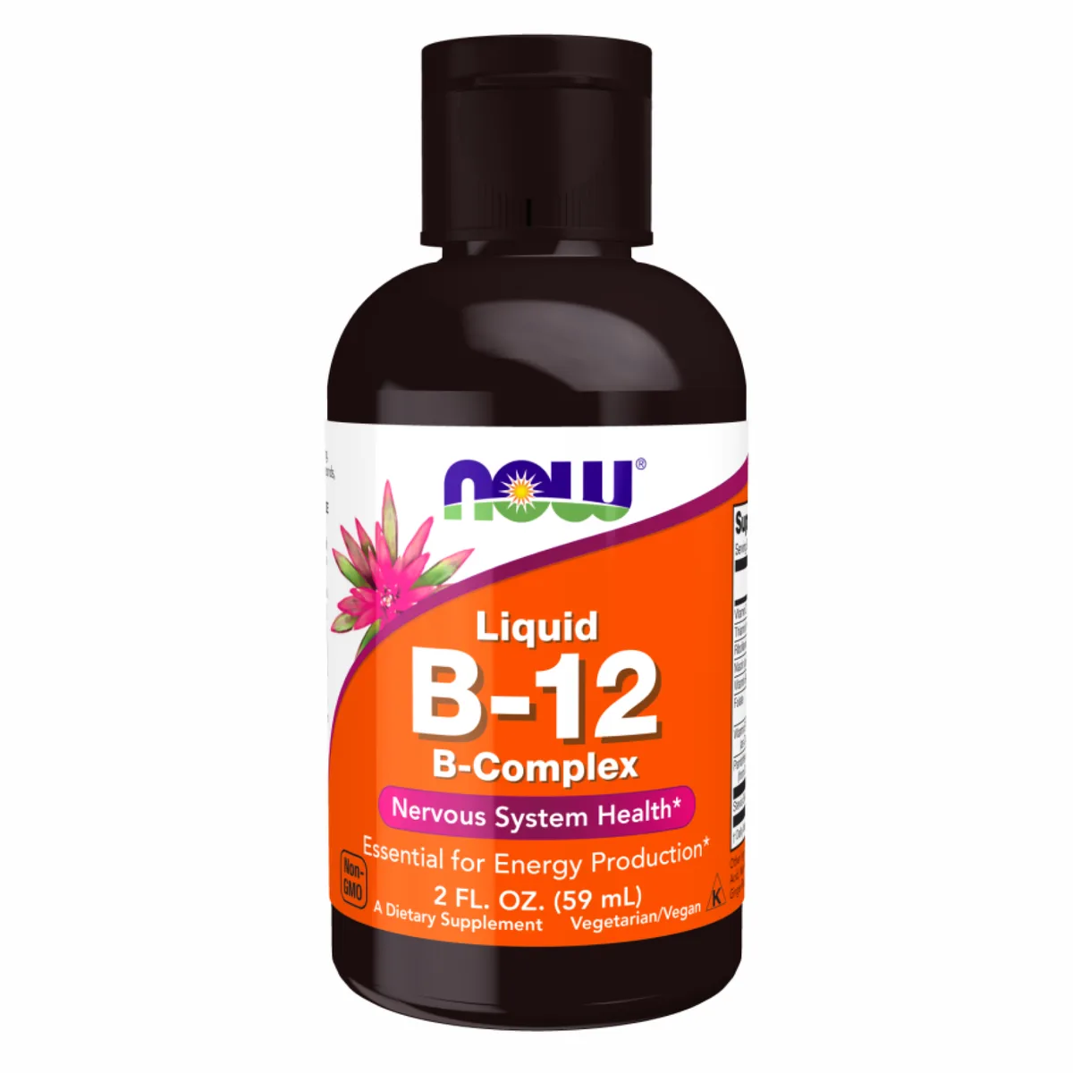 B-12 Liquid B-Complex Now Foods жидкий 59 мл 2oz