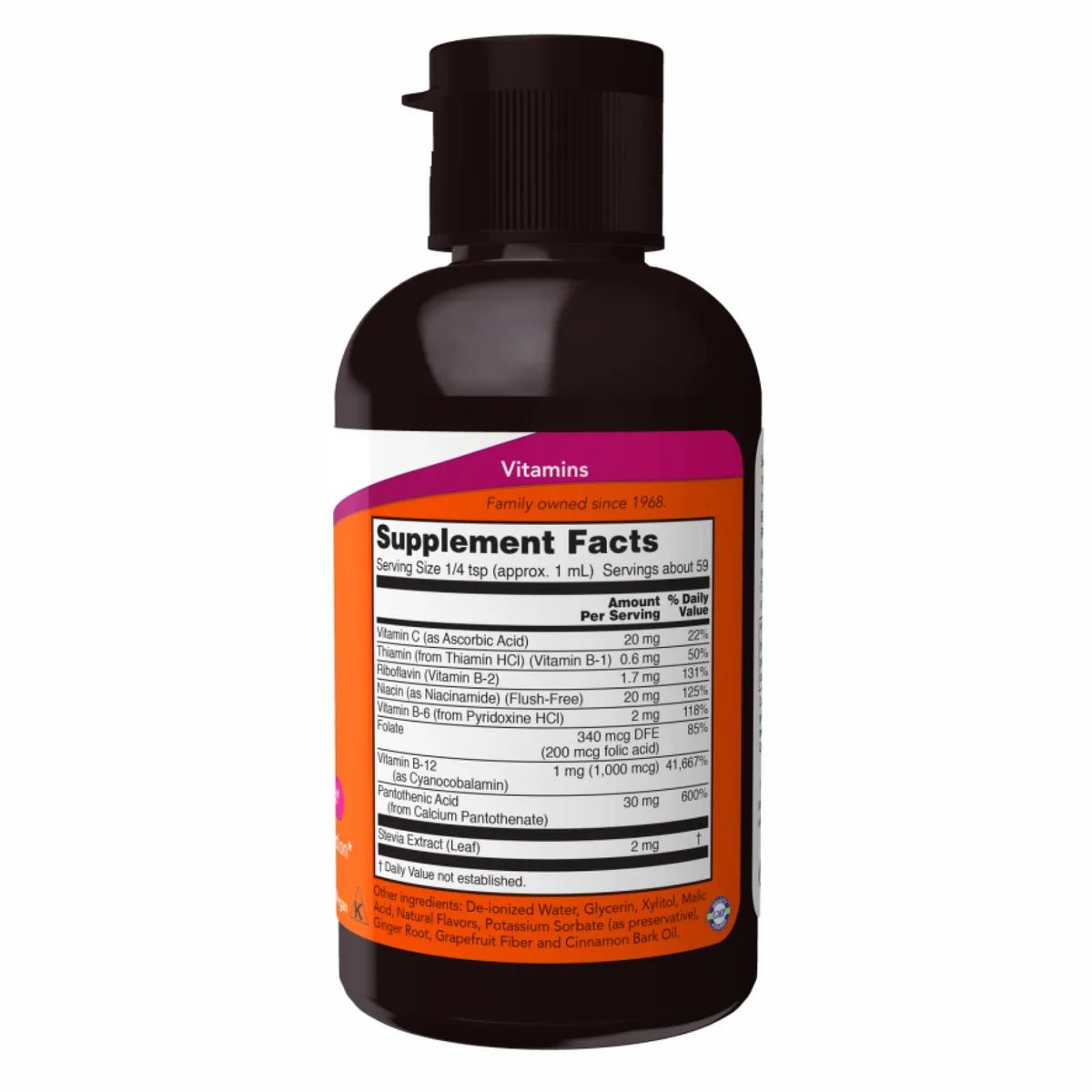 B-12 Liquid B-Complex Now Foods жидкий 59 мл 2oz