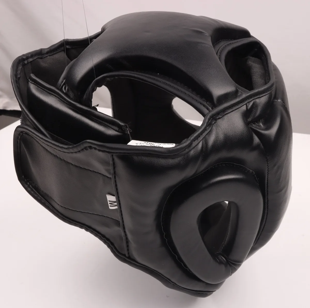 Боксерський шолом Active Point PU шкіра XL Чорний