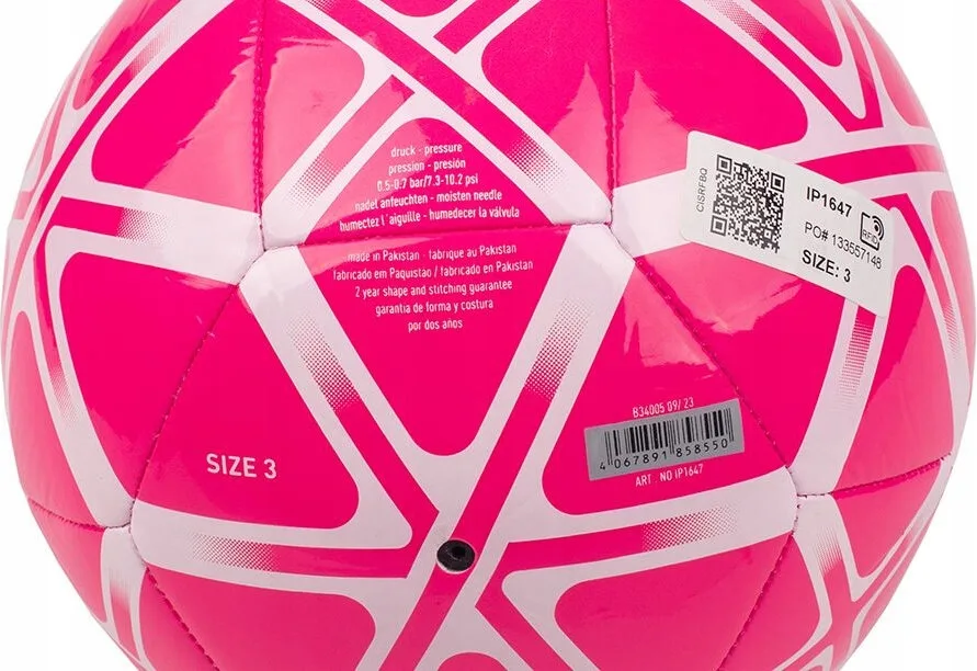 Футбольний м'яч Adidas термополіуретан розмір 5 білий