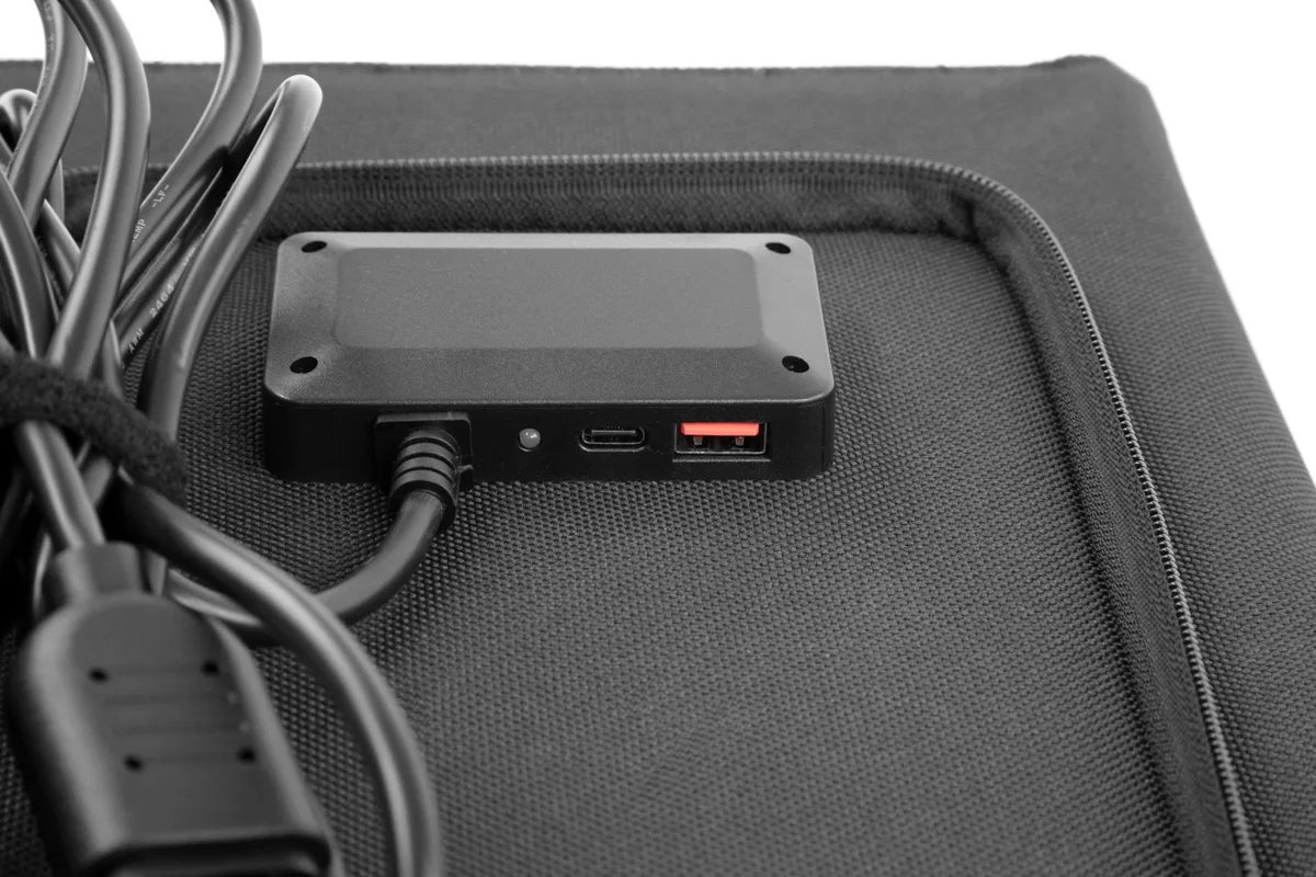 Портативна сонячна панель 2E, DC 120 Вт, USB-С 18 Вт, USB-A 24 Вт