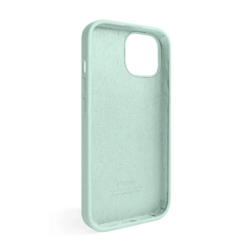 Чохол силіконовий для Apple iPhone 15  бирюзовий