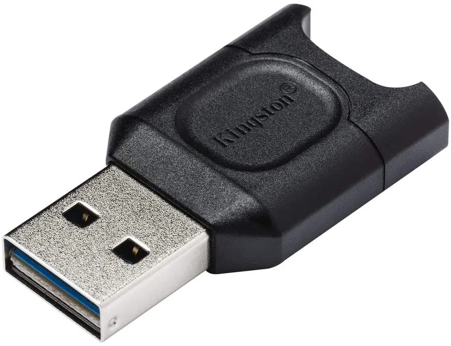 Кардридер Kingston USB 3.2 Type-A > microSD UHS-II Черный