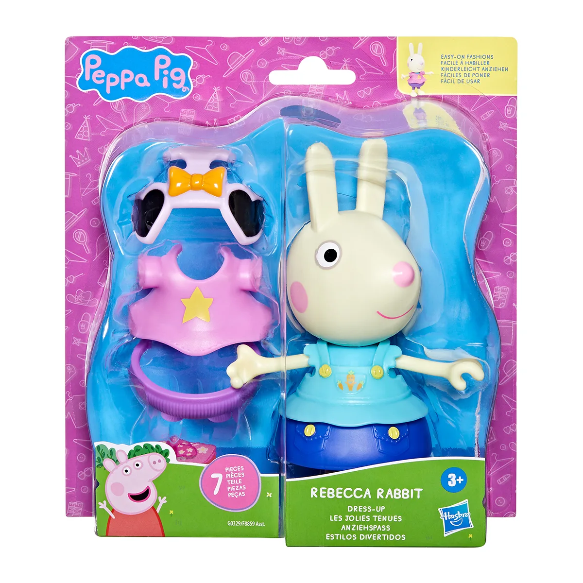 Ігровий набір Peppa Pig полімер 15 см Ребекка