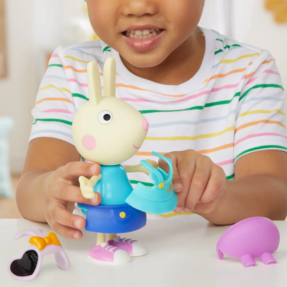 Ігровий набір Peppa Pig полімер 15 см Ребекка