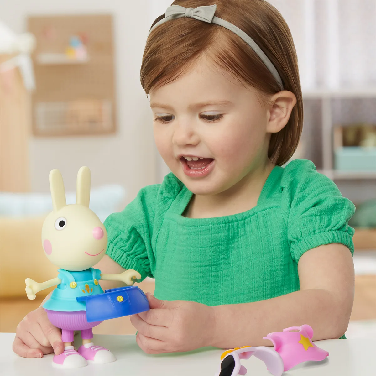 Ігровий набір Peppa Pig полімер 15 см Ребекка