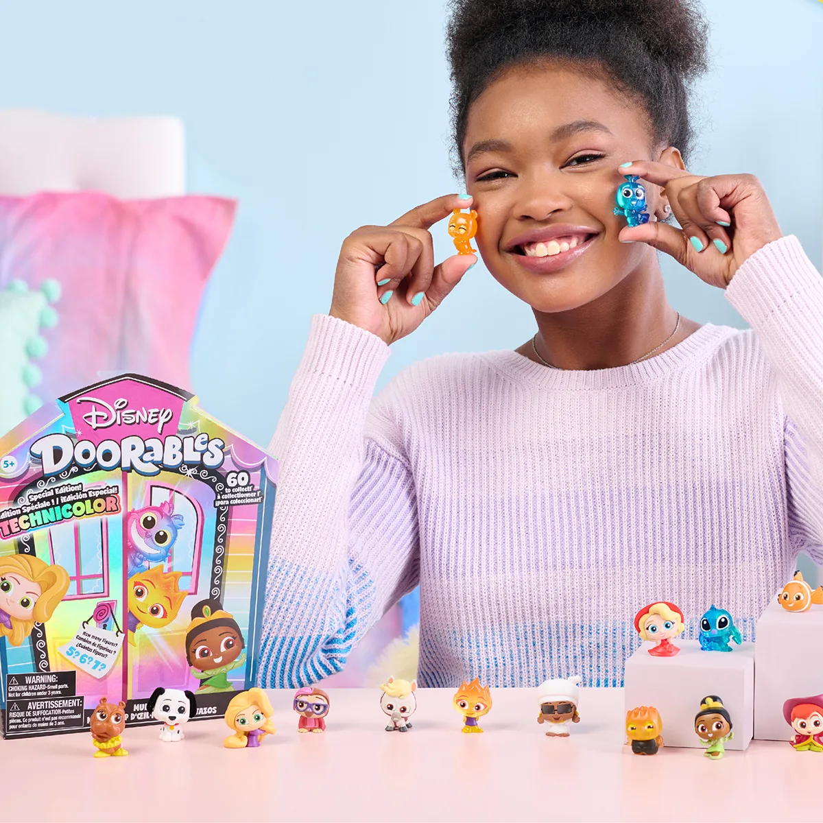 Ігровий набір Disney Doorables пластик 3х2,5х3,5 см Multi Peek