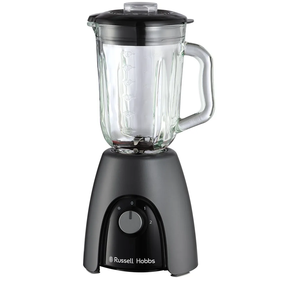 Блендер Russell Hobbs стаціонарний Desire Matte Charcoal, 650Вт, об'єм чаші 1500мл, чорний колір.