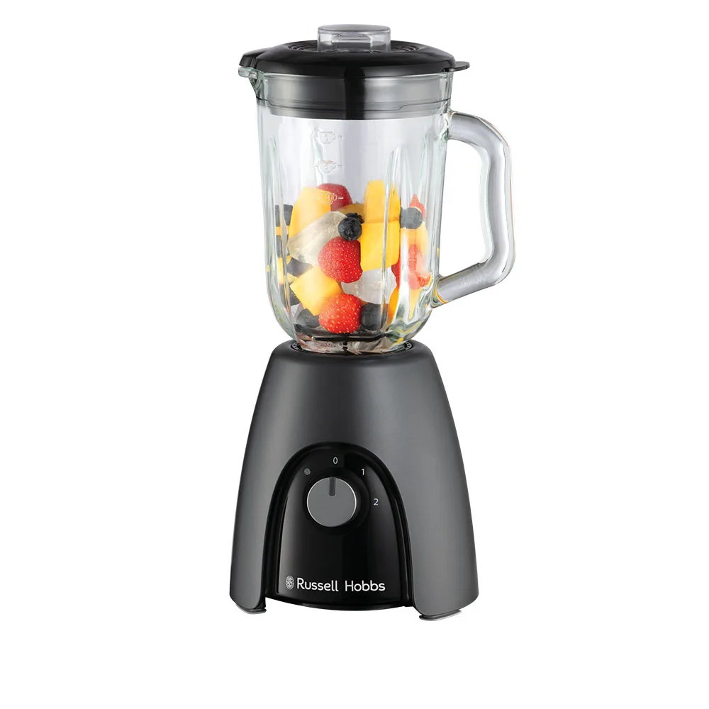 Блендер Russell Hobbs стаціонарний Desire Matte Charcoal, 650Вт, об'єм чаші 1500мл, чорний колір.