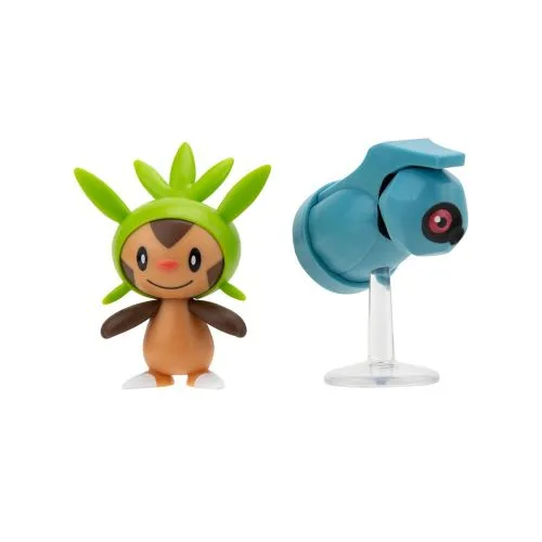 Набір ігрових фігурок Pokemon Чеспін та Белдум 5 см для дітей.