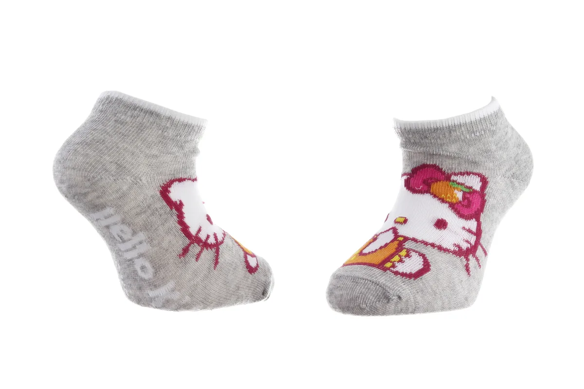 Шкарпетки HELLO KITTY 57% бавовна 31-34 сірий