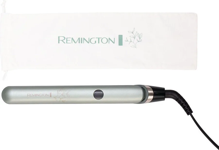 Випрямляч волосся Remington Botanicals, потужність понад 300 Вт, 10 температурних режимів від 150 до 230°C, з дисплеєм, керамічним