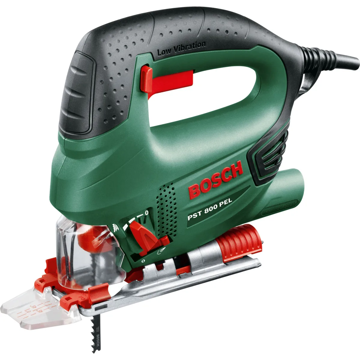 Лобзик Bosch 530 Вт для дерева 80 мм металу 5 мм з маятниковим ходом 2 кг